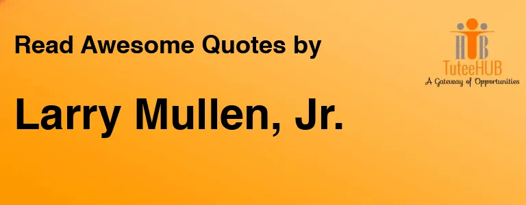 Larry Mullen, Jr.