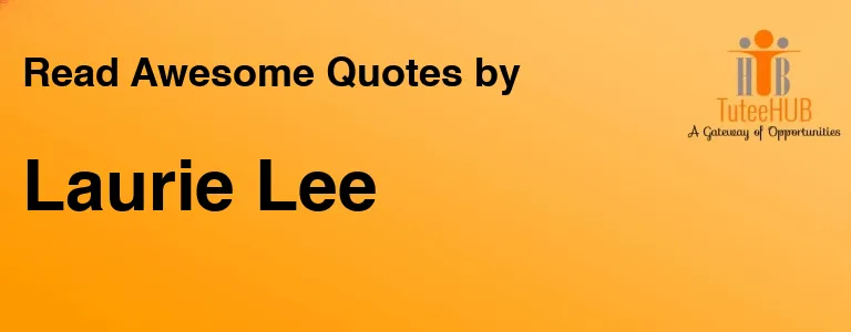 Laurie Lee