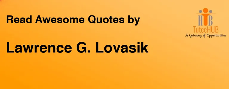 Lawrence G. Lovasik