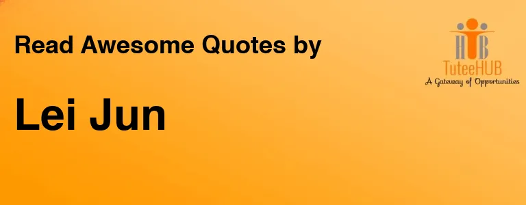 Lei Jun