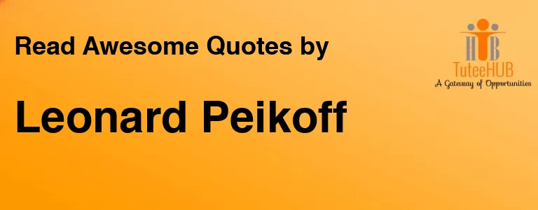 Leonard Peikoff