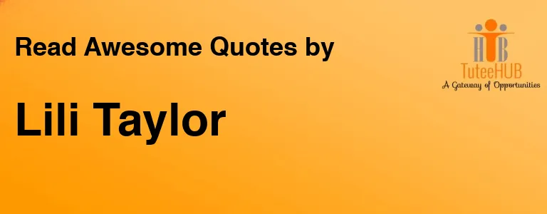 Lili Taylor