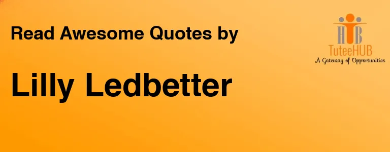 Lilly Ledbetter
