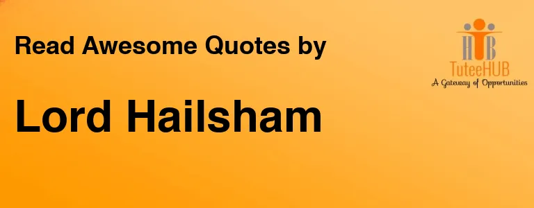 Lord Hailsham