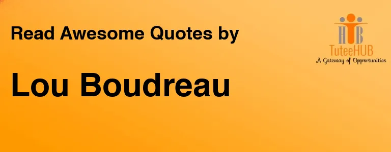Lou Boudreau