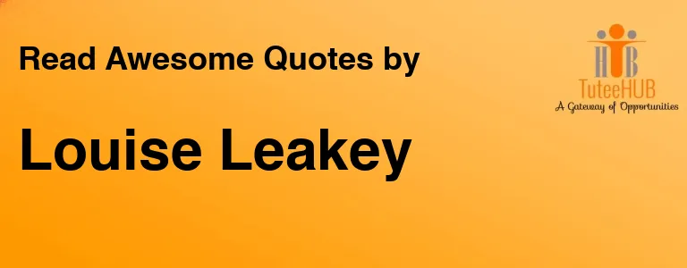 Louise Leakey