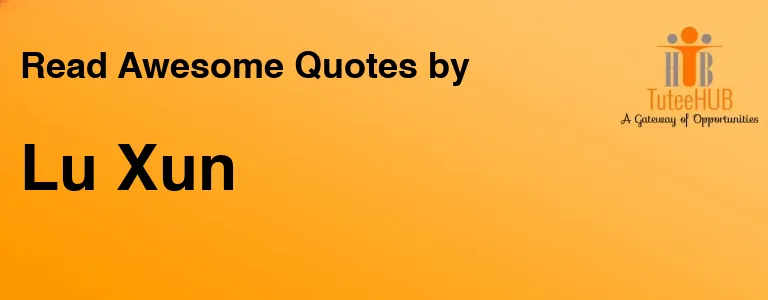 Lu Xun
