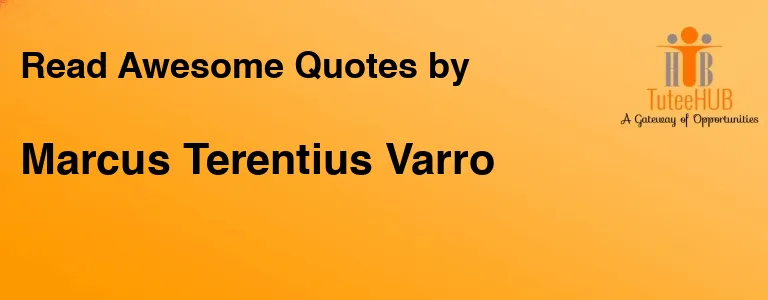 Marcus Terentius Varro