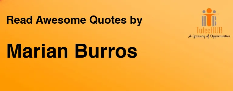 Marian Burros