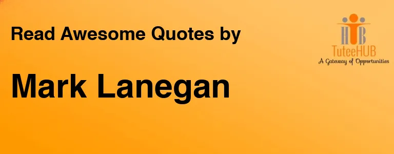 Mark Lanegan
