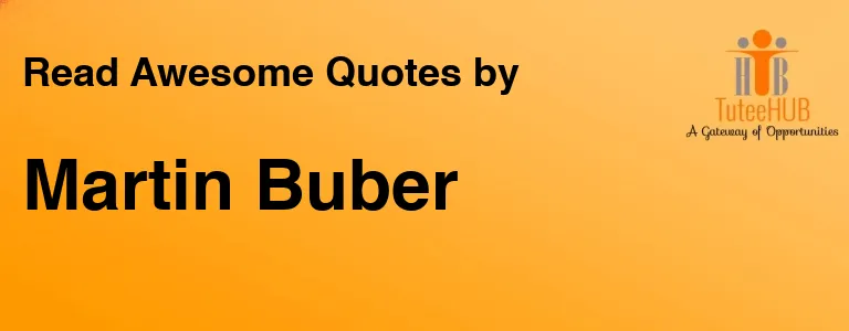 Martin Buber