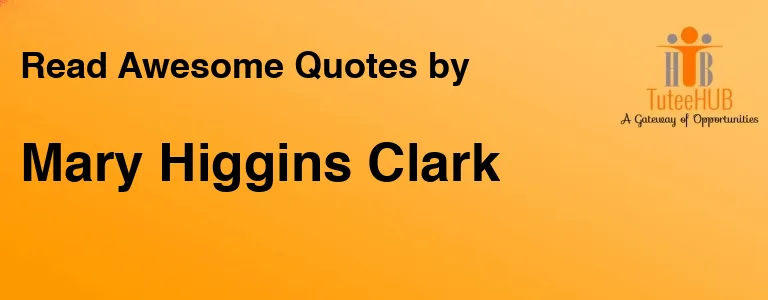 Mary Higgins Clark