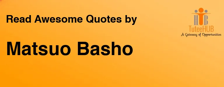 Matsuo Basho