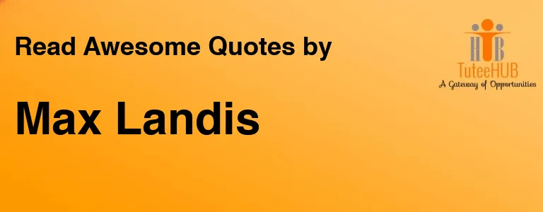 Max Landis