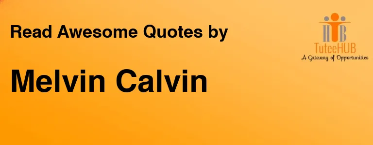 Melvin Calvin