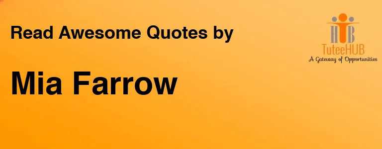Mia Farrow