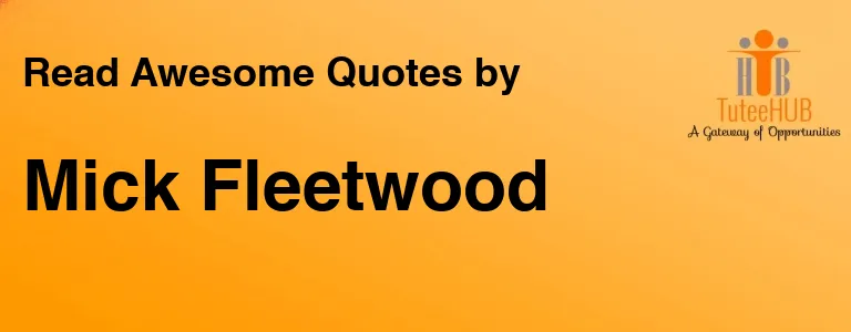 Mick Fleetwood