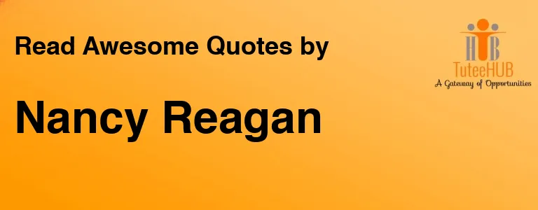 Nancy Reagan