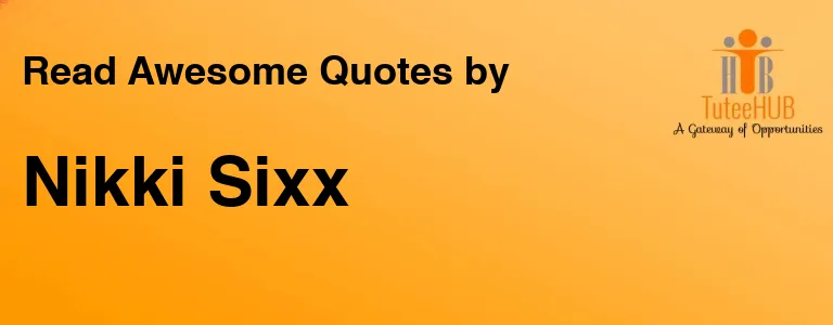 Nikki Sixx