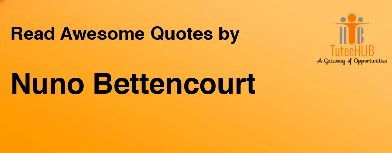 Nuno Bettencourt