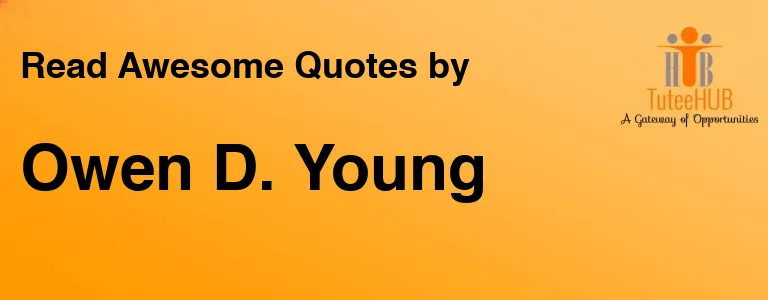 Owen D. Young