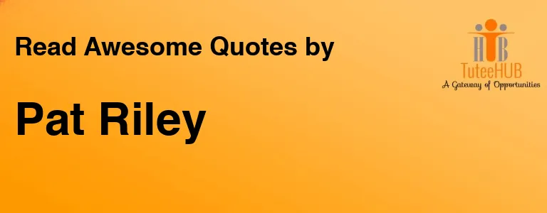 Pat Riley