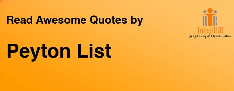 Peyton List