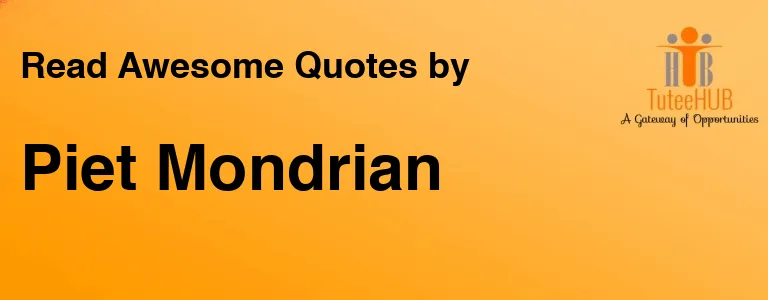 Piet Mondrian