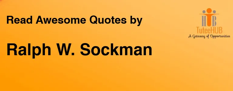 Ralph W. Sockman