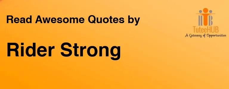 Rider Strong
