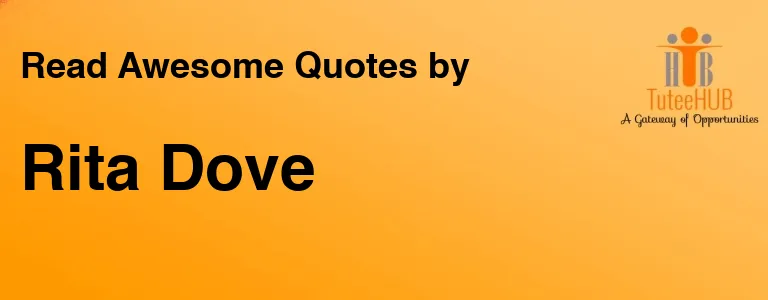 Rita Dove
