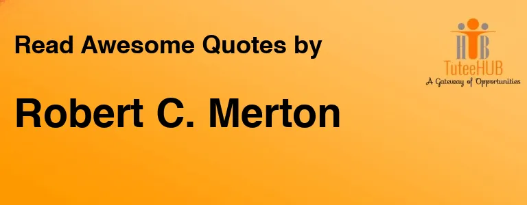 Robert C. Merton