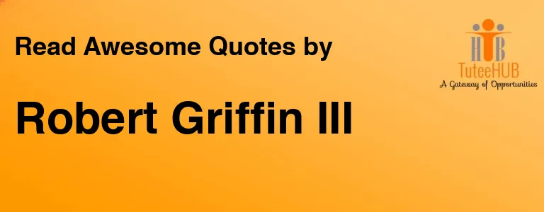 Robert Griffin III