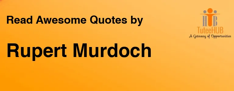 Rupert Murdoch