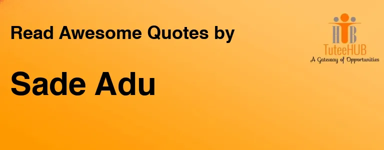 Sade Adu
