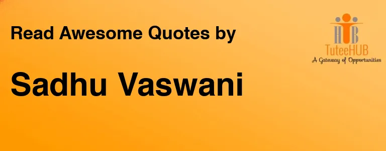 Sadhu Vaswani