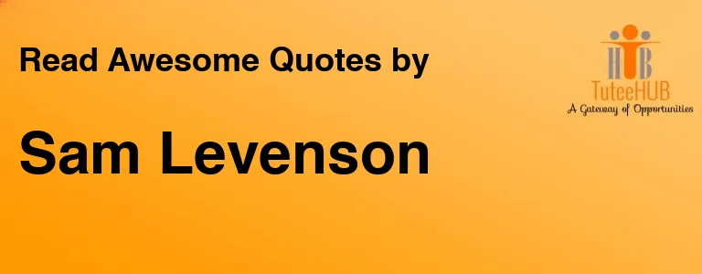 Sam Levenson