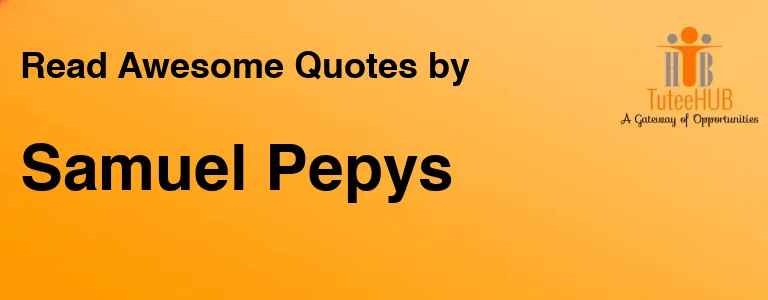 Samuel Pepys