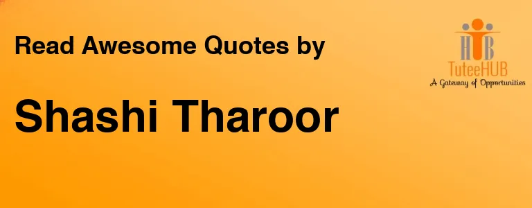 Shashi Tharoor