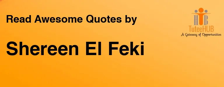 Shereen El Feki
