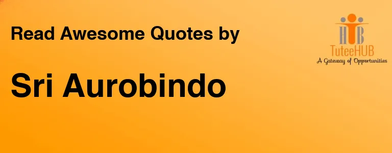 Sri Aurobindo
