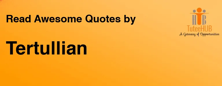 Tertullian