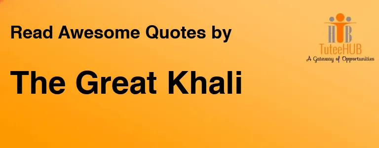 The Great Khali
