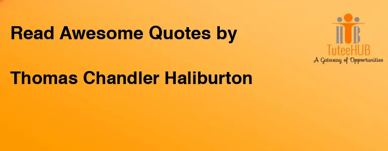 Thomas Chandler Haliburton