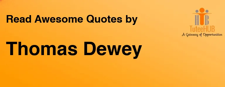 Thomas Dewey