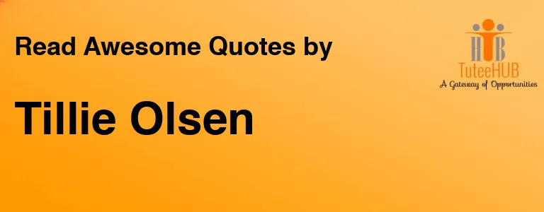 Tillie Olsen