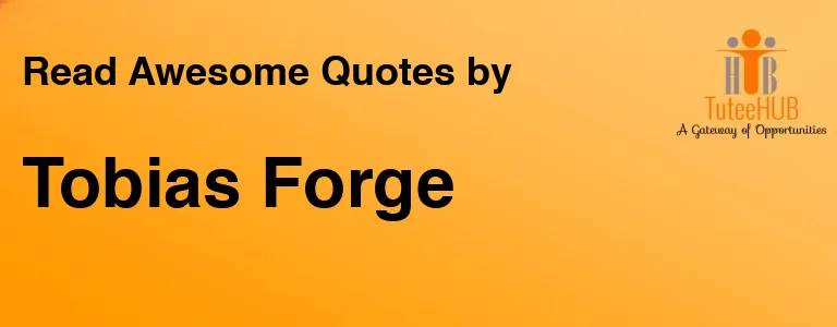 Tobias Forge