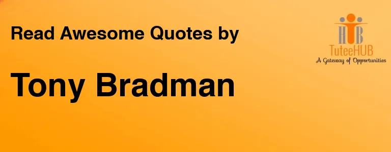 Tony Bradman
