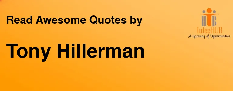 Tony Hillerman