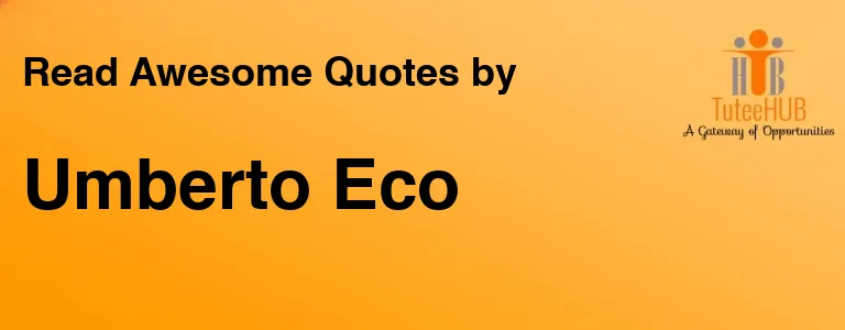 Umberto Eco